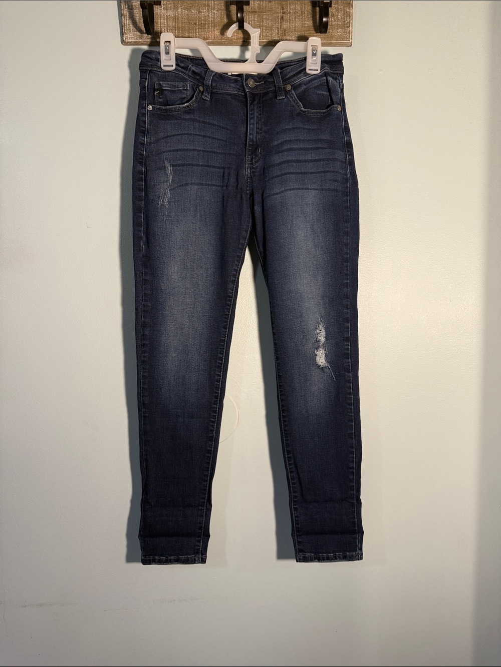KanCan Women's Dark Indigo Skinny Jeans